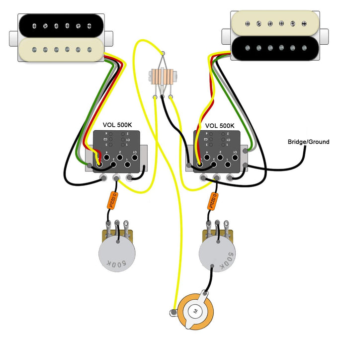 Les Paul Wiring Diagram – Northwest Guitars