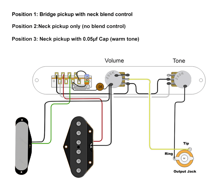 Telecaster Wiring Diagrams – Northwest Guitars