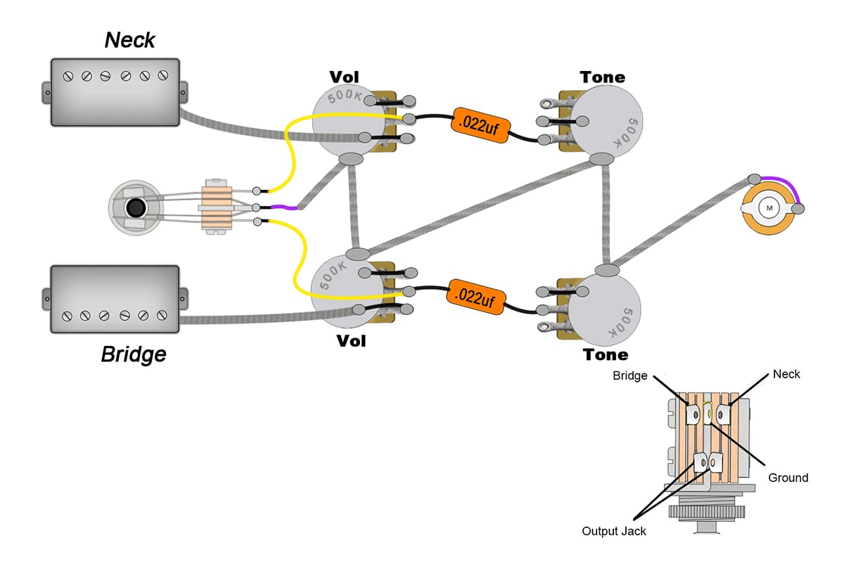 SG 1950's Wiring Diagram Northwest Guitars