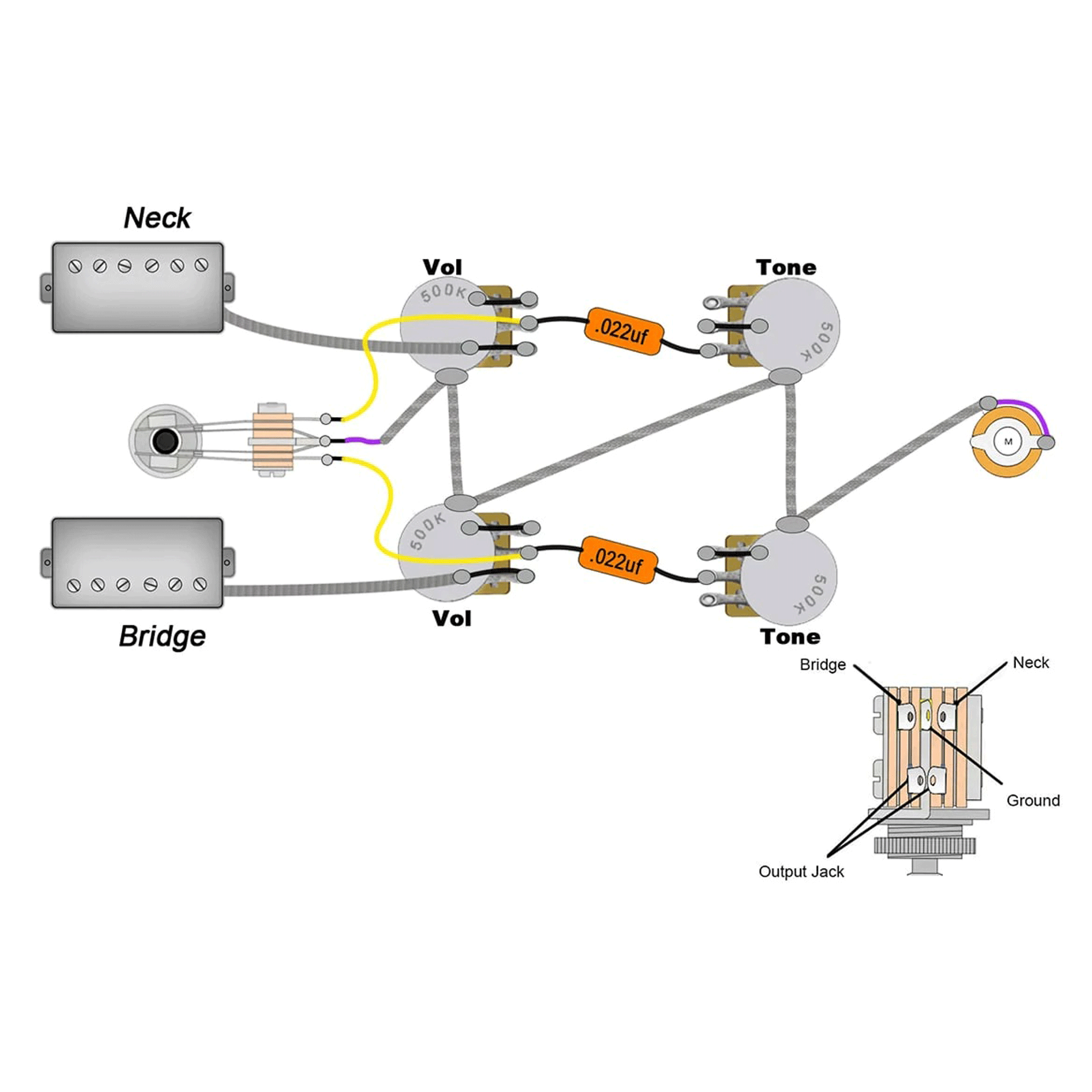 ES-335 Wiring Diagram – Northwest Guitars