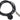 DiMarzio Acoustic Piezo-Electric Transducer Sound Hole Pickup - Black