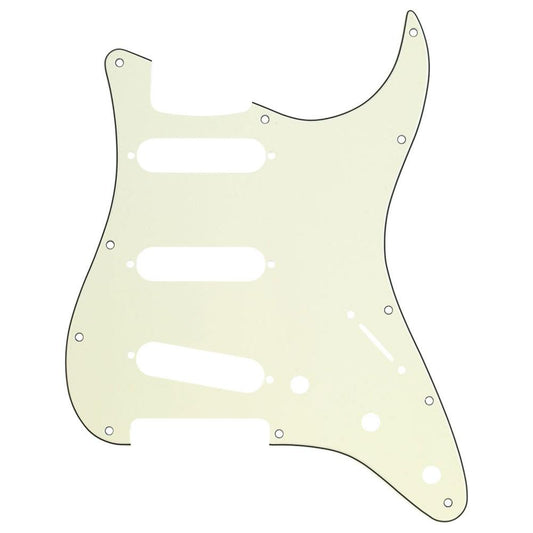 Fender 11 Stratocaster Hole Pickguard Mint Green 3-ply
