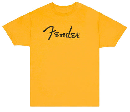 Fender Spaghetti Logo T-Shirt, Butterscotch Blonde
