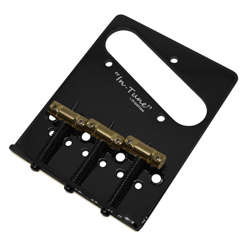 Gotoh Modern Telecaster Bridge with Compensated Brass Saddles