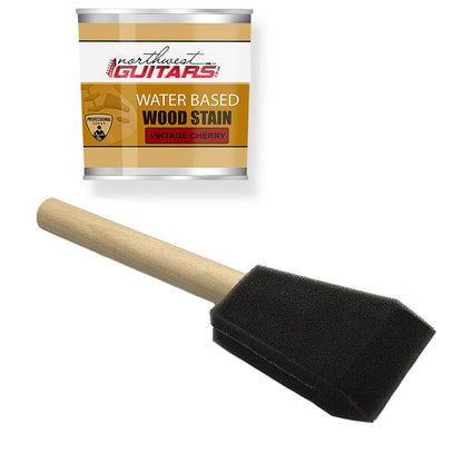 2" Sponge Applicator Brush for Guitar Stains and Top Coats
