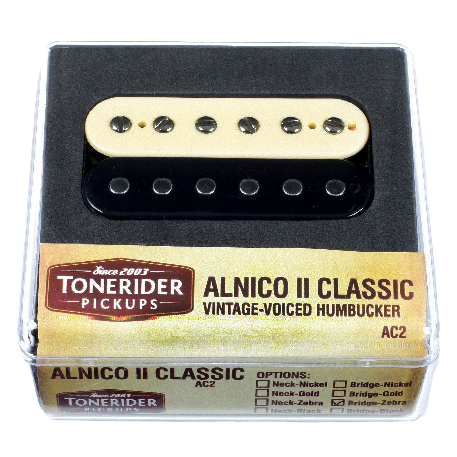 Tonerider AC2 Alnico II PAF Humbucker Pickups – Northwest Guitars