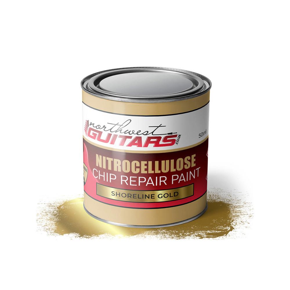 Shoreline Gold Nitrocellulose Chip Repair guitar paint - 50ml