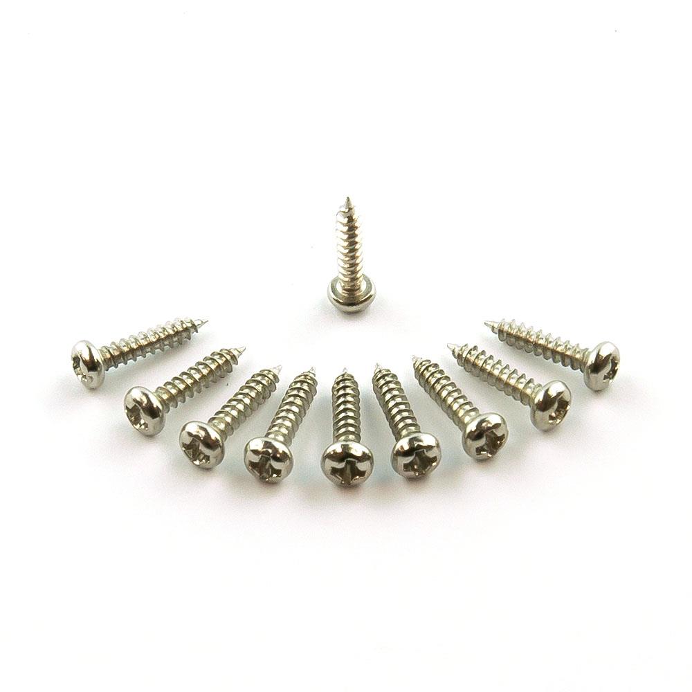 10 x Machine Head Mounting Screws 2.1mm x 10mm