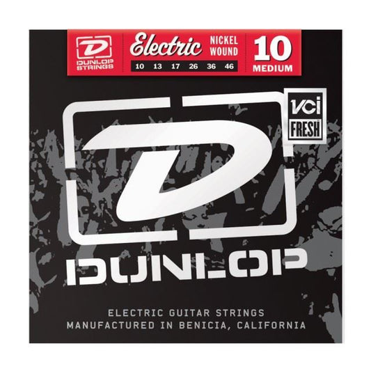 Dunlop 10-46 Nickel Medium Electric Guitar Strings
