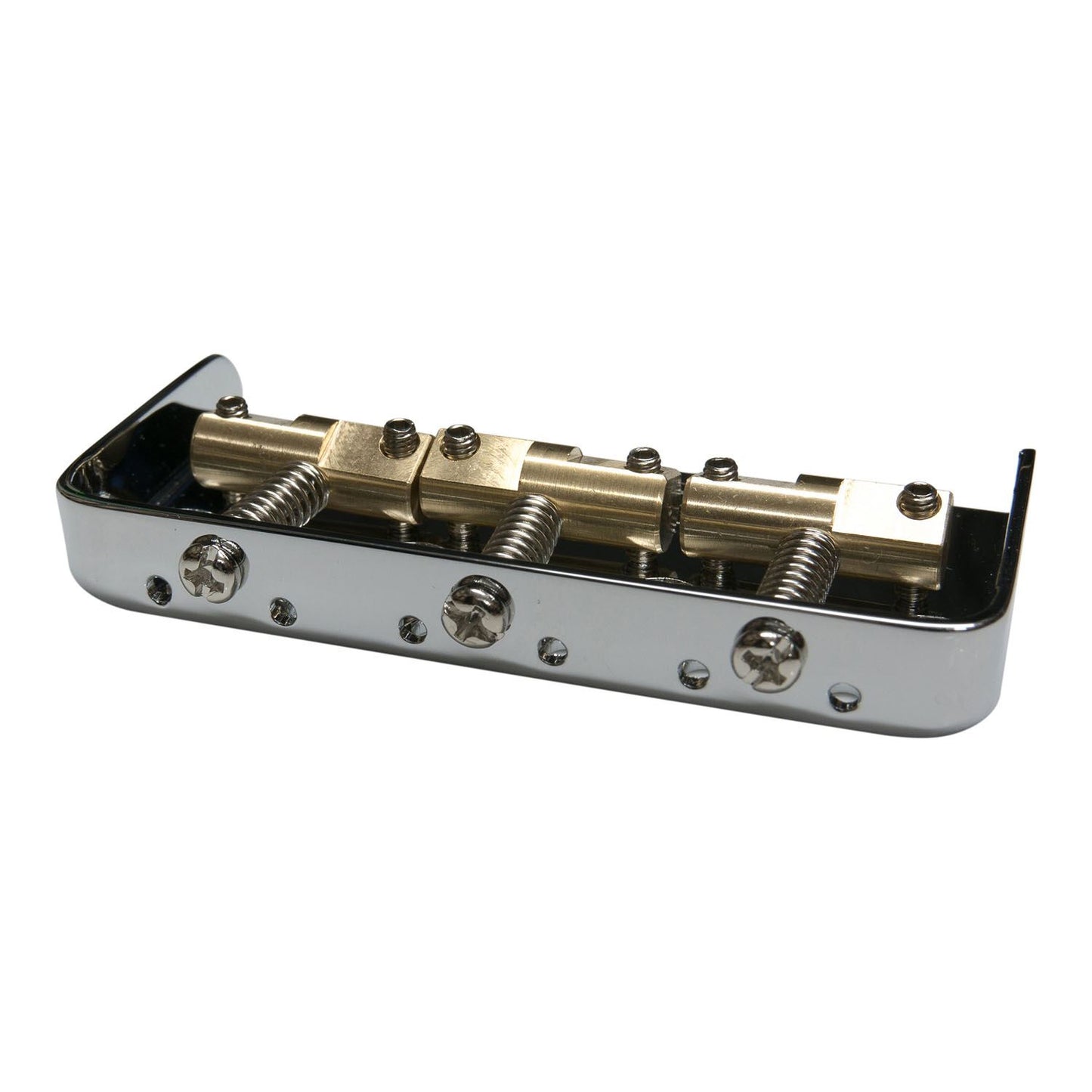 Wilkinson Telecaster Compatible Short Bridge -Compensated Brass Saddles