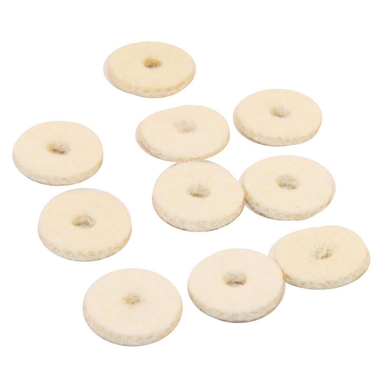 Felt Washers Set of 10 for Strap Buttons