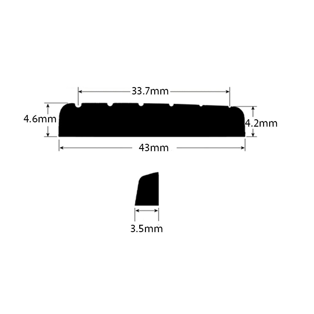 43mm Stratocaster Compatible Bone Nut