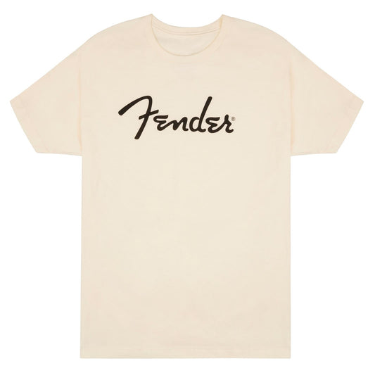 Fender Spaghetti Logo T-Shirt, Olympic White