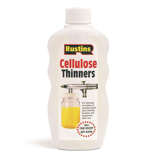Rustins Cellulose Thinners for use with Nitrocellulose Guitar Paints 300ml