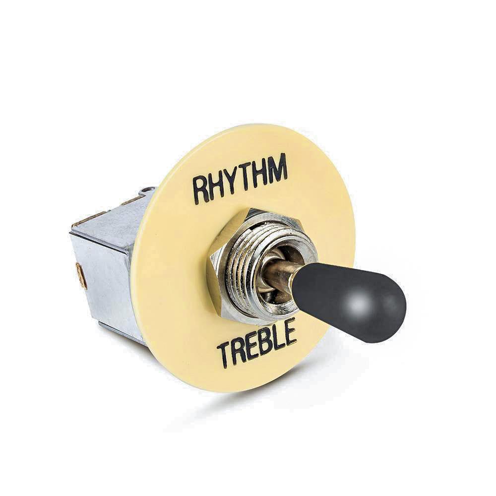 3 Way Box Toggle Switch & Surround