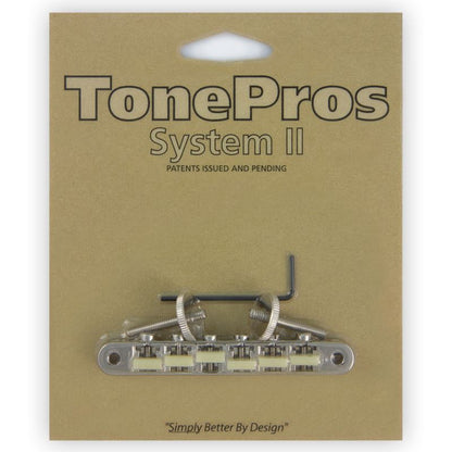 Tonepros AVR2G USA/Imperial Tune-O-Matic Bridge - Nickel