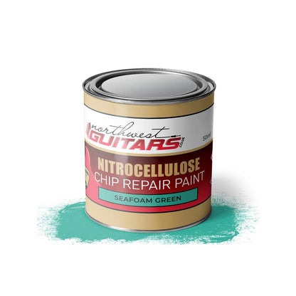 Seafoam Green Nitrocellulose Chip Repair guitar paint - 50ml