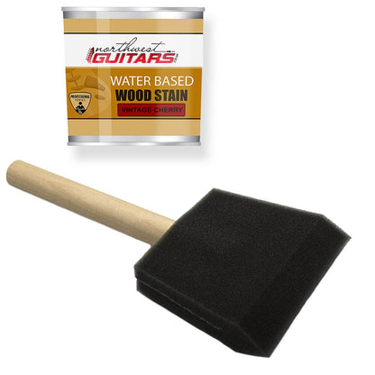 3" Sponge Applicator Brush for Guitar Stains and Top Coats