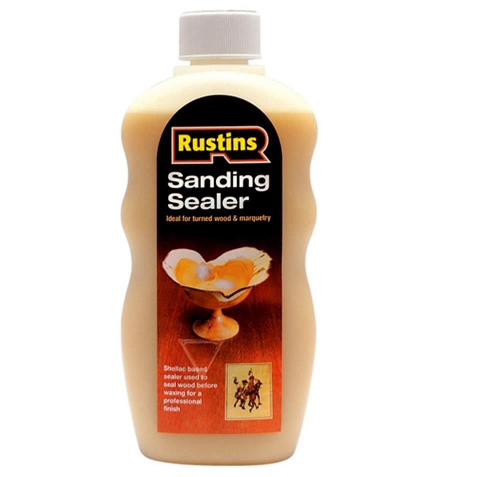 Rustins Shellac Based Sanding Sealer 500ml for All types of Wood
