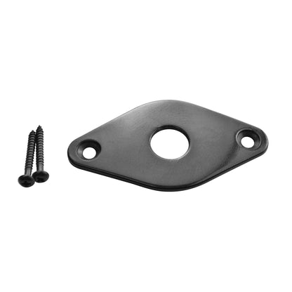 1/4" Oval Shaped Jack Plate for Electric Guitar
