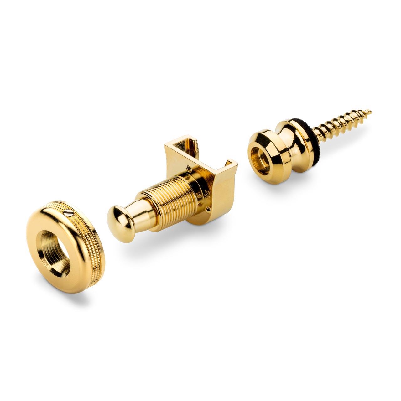 Schaller S Locks Locking Strap Button System - Gold – Northwest