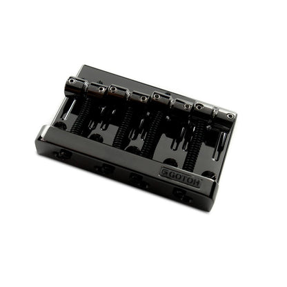 Gotoh 4 String Bass Guitar Bridge with Steel Plate and Brass Saddles