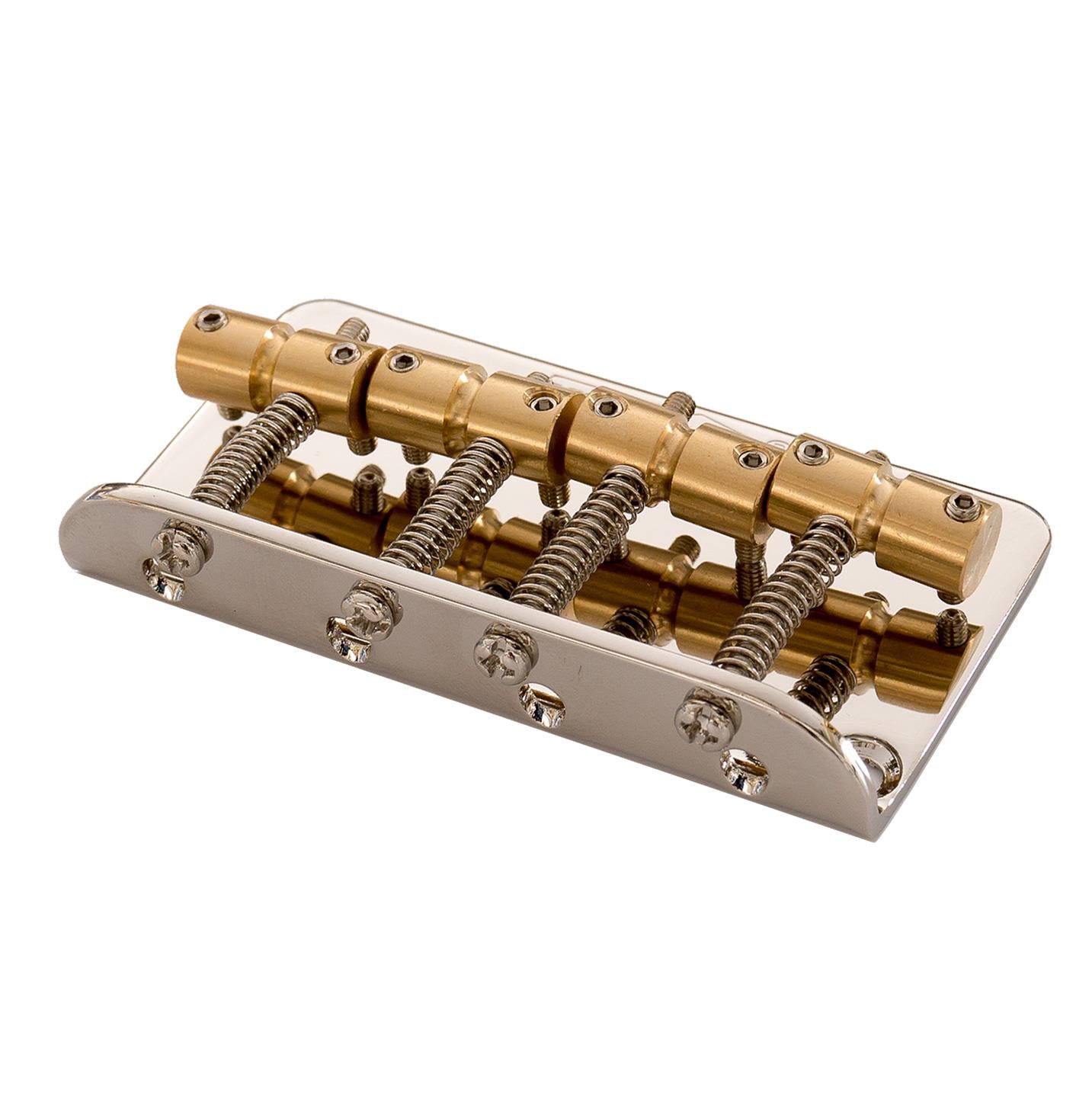 Wilkinson WBBC Bass Guitar Bridge - Brass Saddles