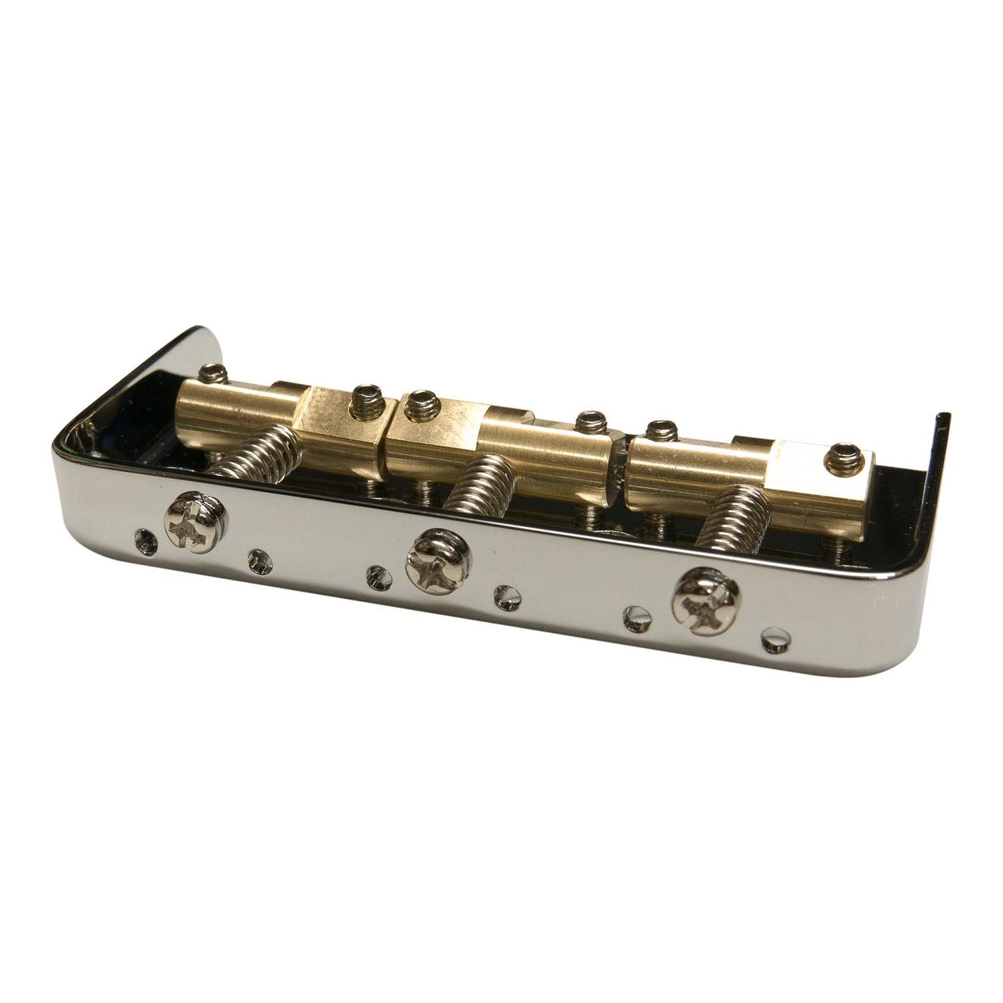 Wilkinson Telecaster Compatible Short Bridge -Compensated Brass Saddles