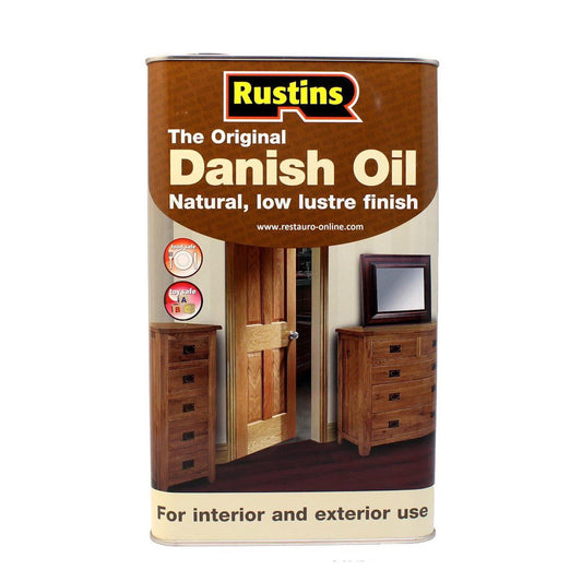 Rustins Danish Oil 500ml - Excellent for Guitar Finishing