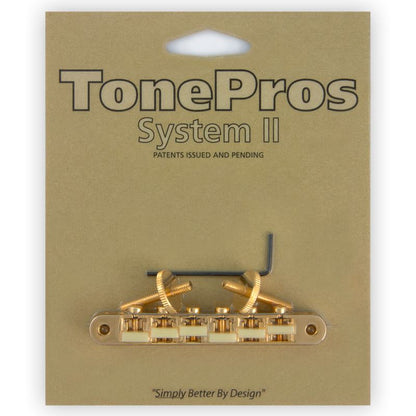 Tonepros AVR2G USA/Imperial Tune-O-Matic Bridge - Gold
