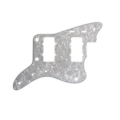 Jazzmaster Compatible Pickguard 3-ply White Pearl