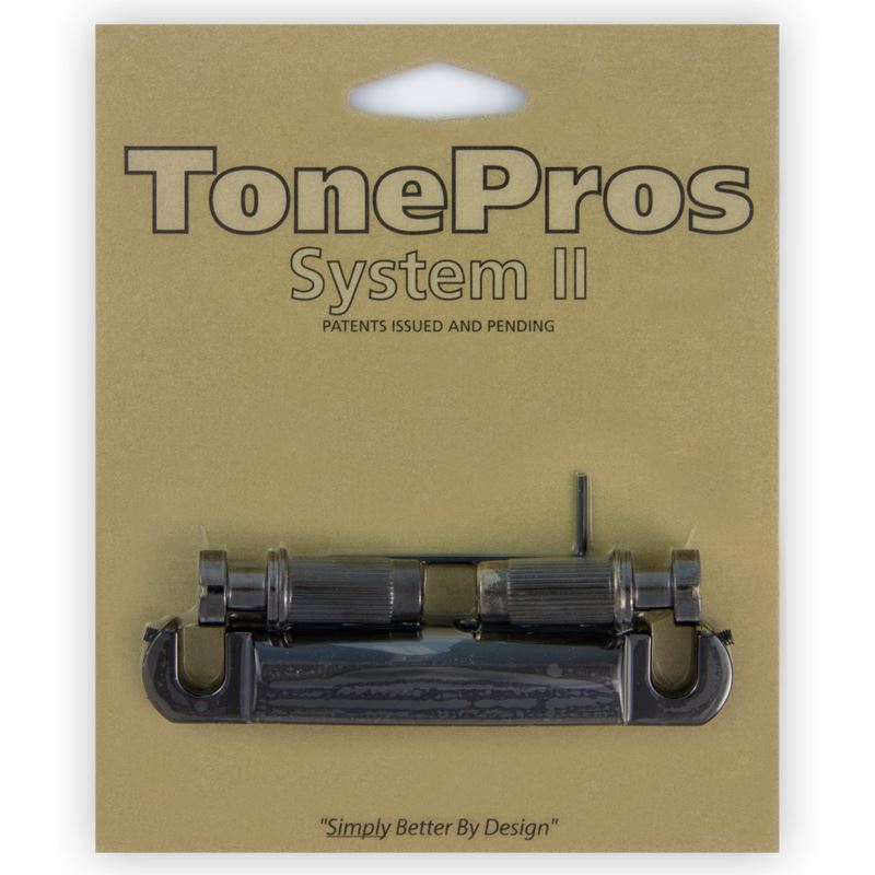 Tonepros T1Z Metric Locking Tailpiece - Cosmo Black