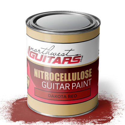 Dakota Red Nitrocellulose Guitar Paint / Lacquer 250ml