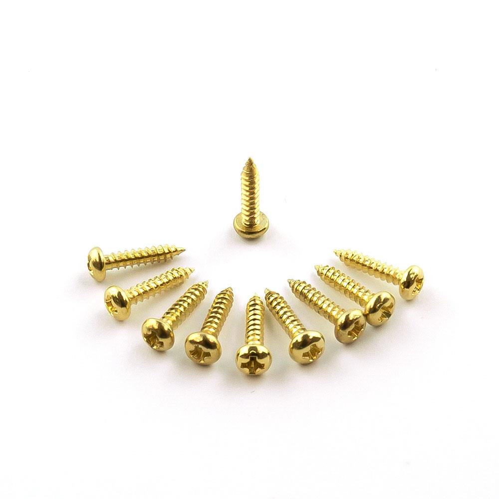 10 x Machine Head Mounting Screws 2.1mm x 10mm