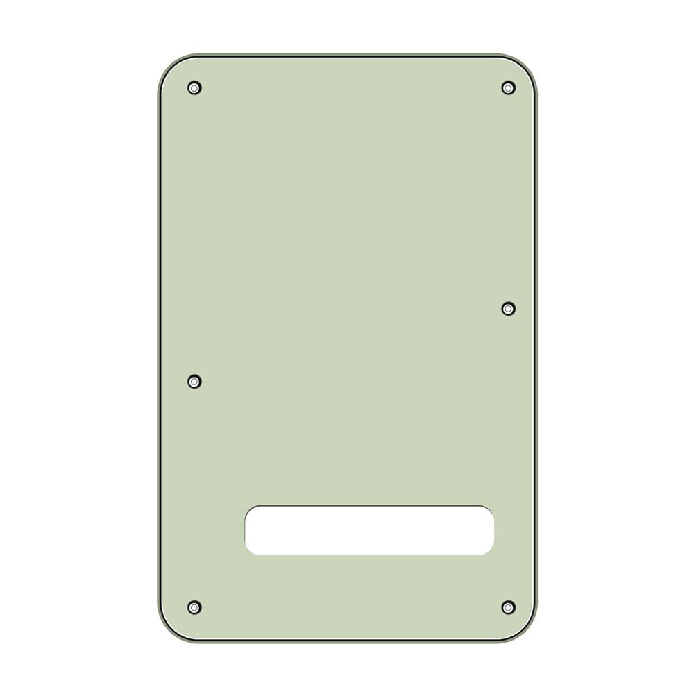 Stratocaster Compatible Tremolo Cover/Back Plate - Mint Green 3-ply