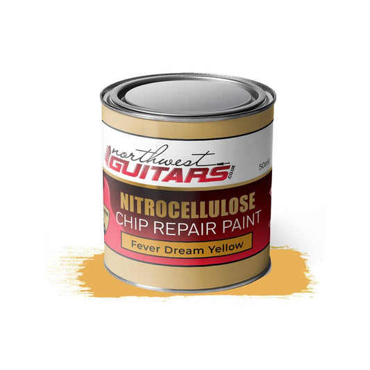Fever Dream Yellow Nitrocellulose Chip Repair guitar paint - 50ml