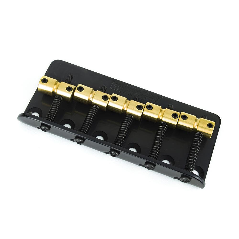 Wilkinson WBBC 5 String Bass Bridge - Brass Saddles