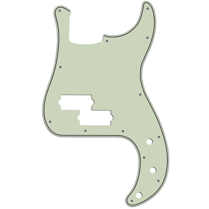 Precision Bass Compatible Scratchplate - Mint Green 3-ply