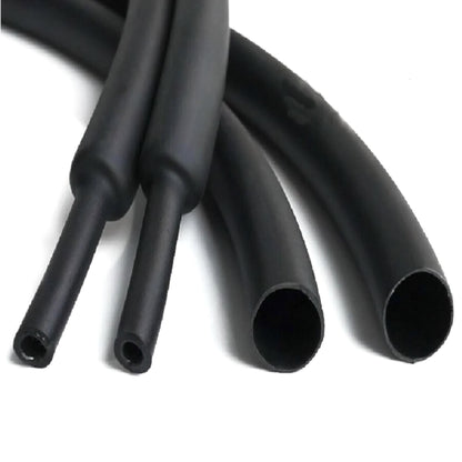 Black Heat Shrink Tubing for Guitar Electrics - 6.4mm