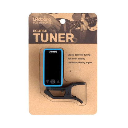 Planet Waves Eclipse Chromatic Guitar Tuner - Blue