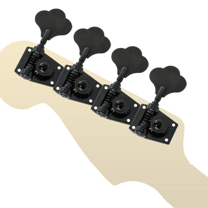 4 x  Bass Tuners Open Back for Right Handed  Fender Squier Jazz Precision Bass