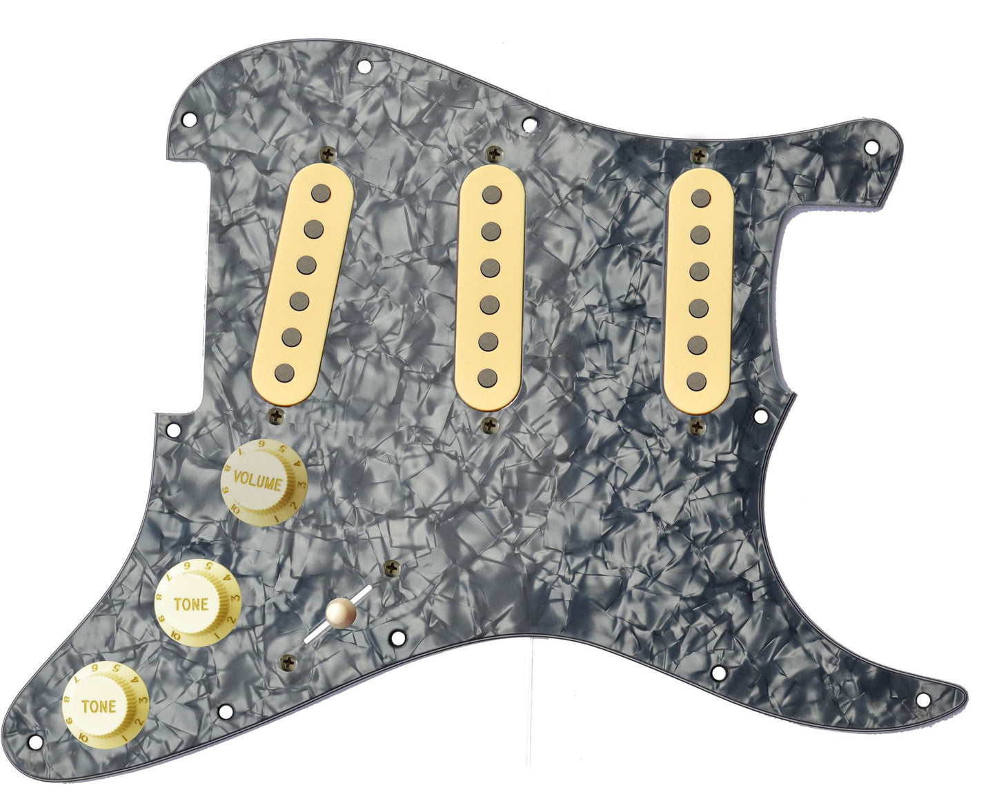 Tonerider Deluxe Tonerider Classic Blues Fully Loaded Stratocaster Compatible Scratchplate