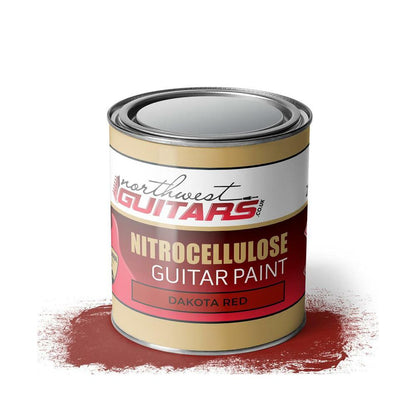 Touch-up Pot 50ml - Dakota Red Nitrocellulose Chip Repair Guitar Paint