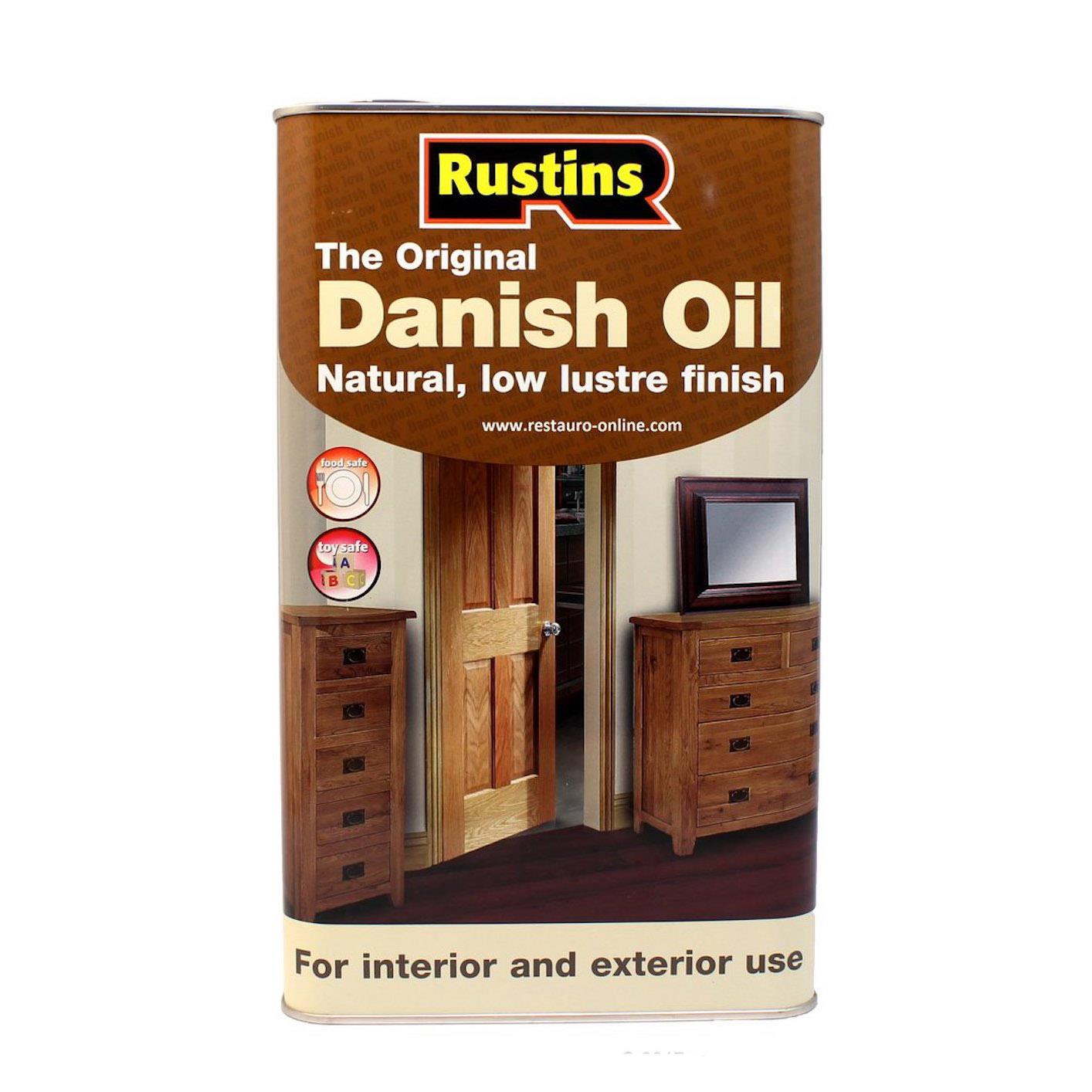Rustins Danish Oil 250ml - Excellent for Guitar Finishing