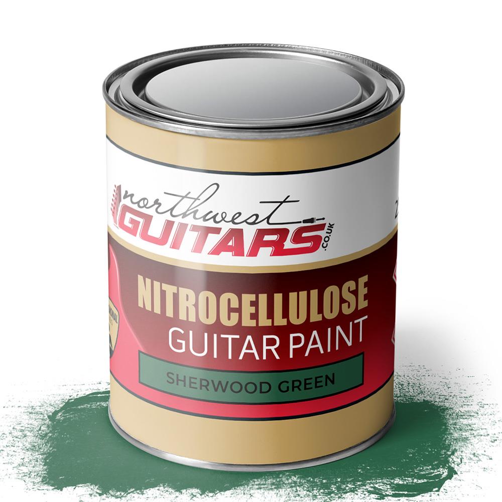 Sherwood Green Nitrocellulose Guitar Paint / Lacquer 250ml