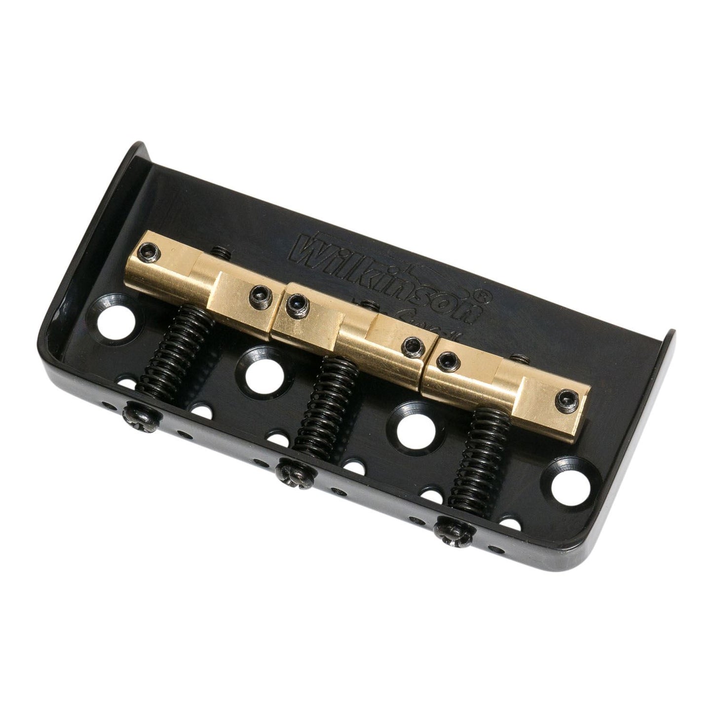 Wilkinson Telecaster Compatible Short Bridge -Compensated Brass Saddles