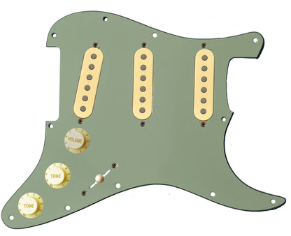 Tonerider Deluxe Tonerider Classic Blues Fully Loaded Stratocaster Compatible Scratchplate
