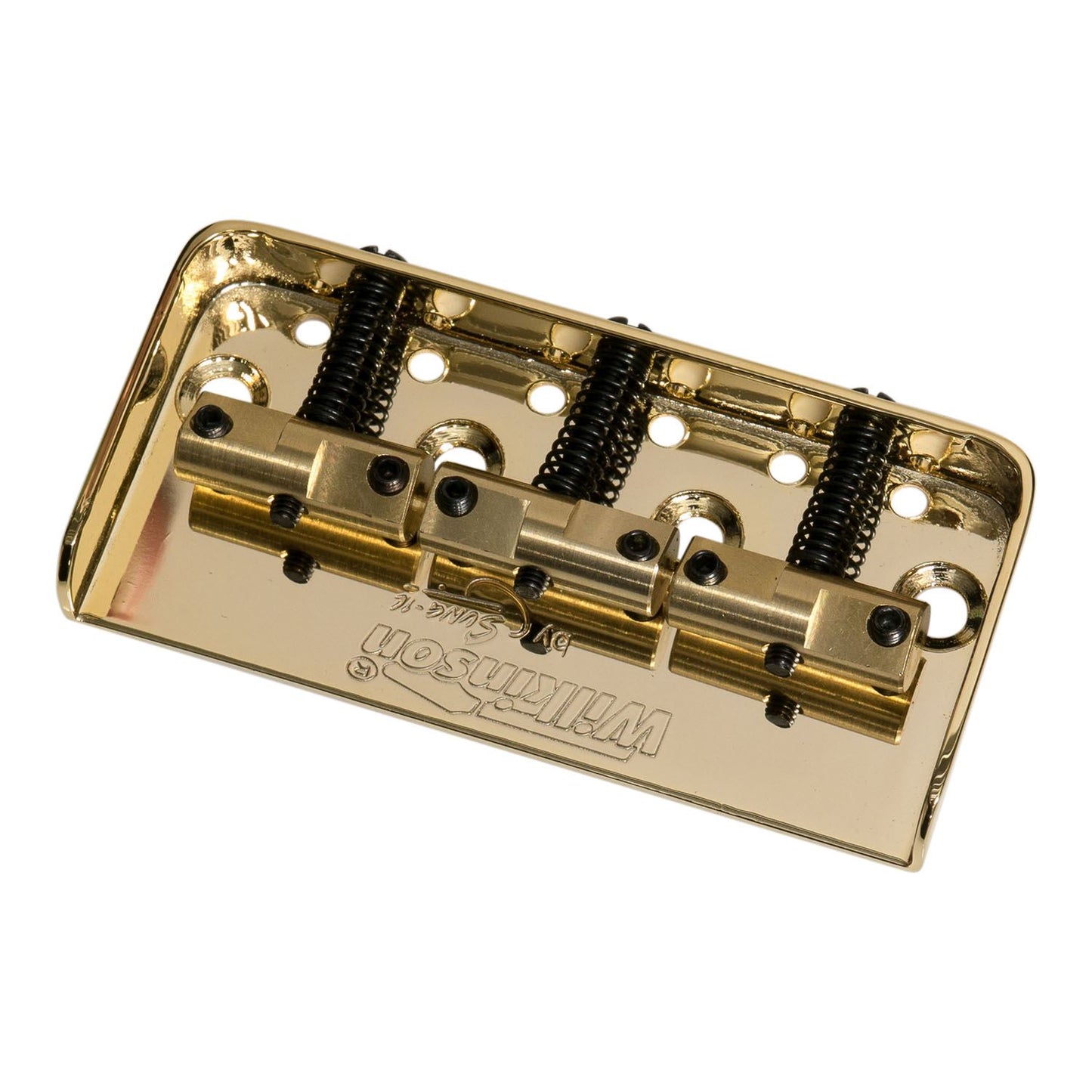 Wilkinson Telecaster Compatible Short Bridge -Compensated Brass Saddles