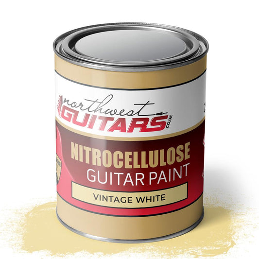 Aged Vintage White Nitrocellulose Guitar Paint / Lacquer 250ml