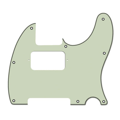 HS Telecaster Compatible Scratchplate Humbucker Neck Pickup - Mint Green 3-ply